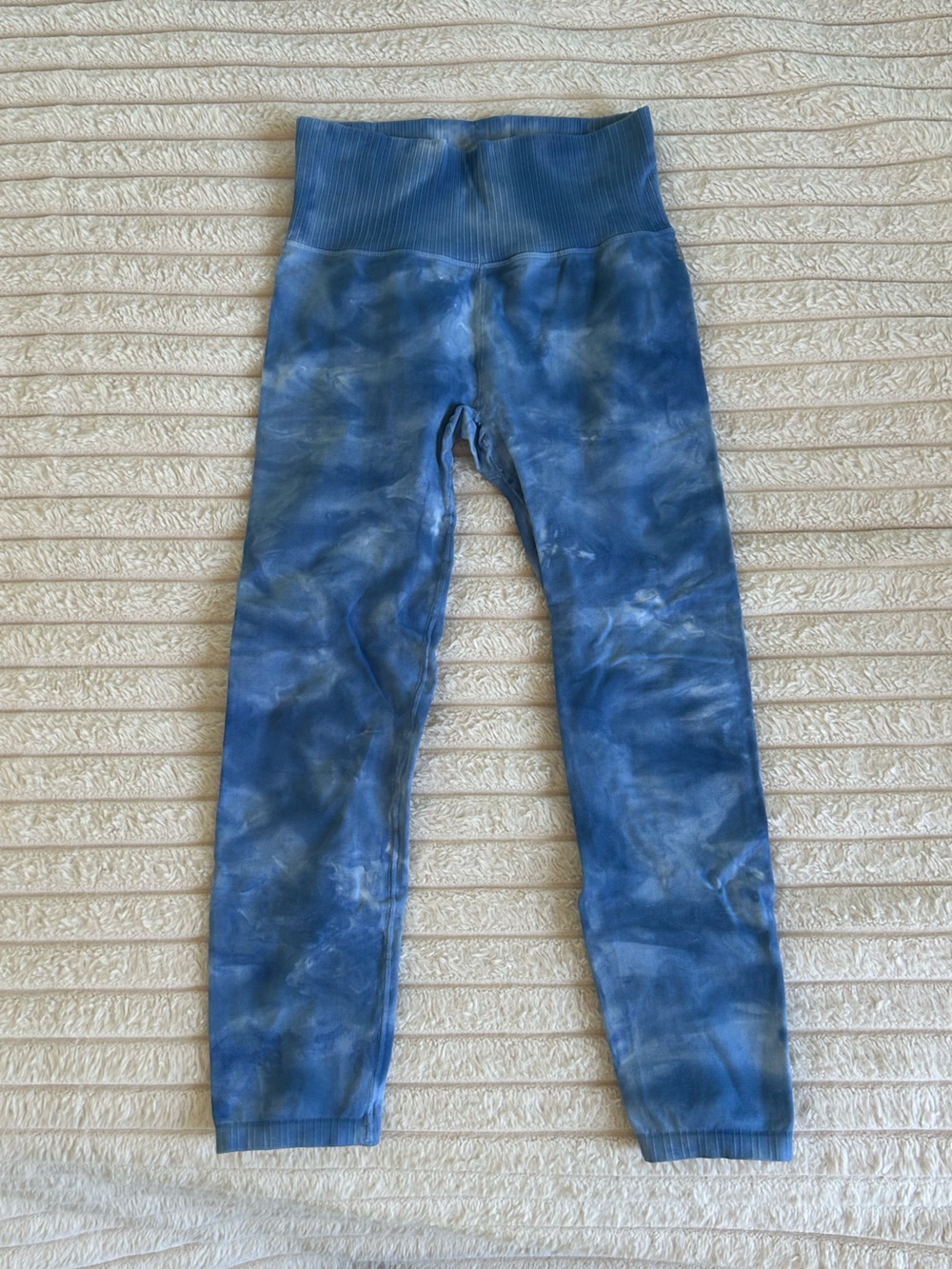 Free‎ People Movement Blue Tie-Dye Good Karma High Rise Leggings